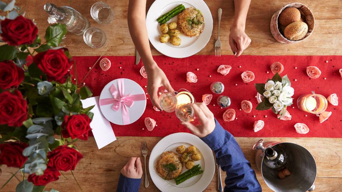 Ideas para una cena romántica en casa por San Valentín